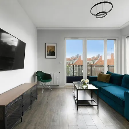 Apartment Blue Raven Downtown Gdansk